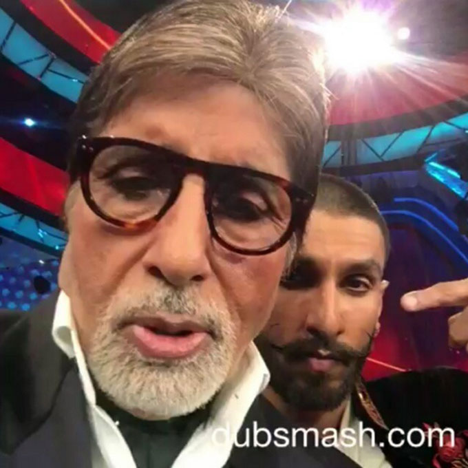 Amitabh Bachchan’s Dubsmash With Ranveer Singh Is The Best One!