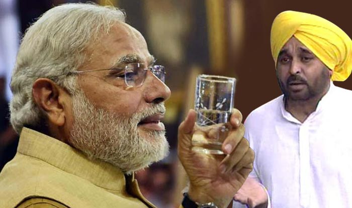 Modi offers water