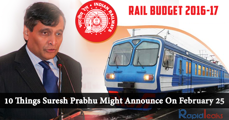 Rail Budget 2016-17