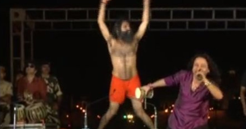 Baba Ramdev and Kailash Kher