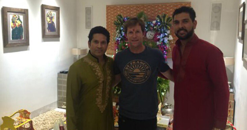Sachin Tendulkar and yuvraj singh