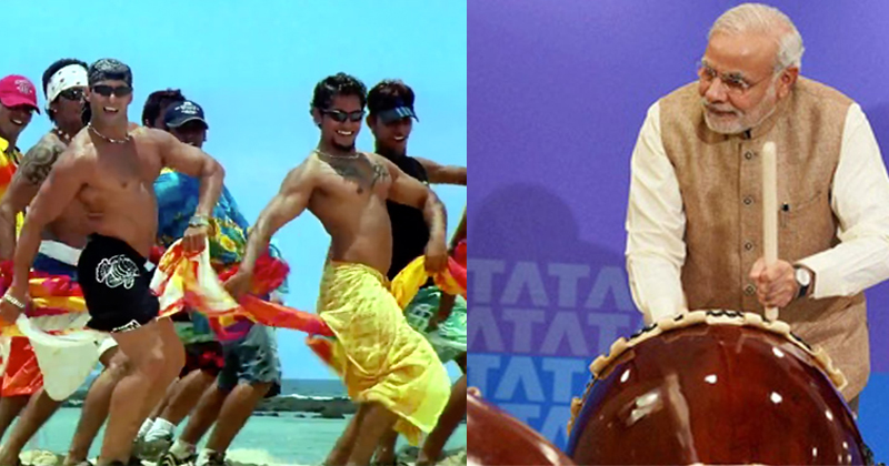 Narendra Modi is Singing ‘Jeene Ke Hain Chaar Din’