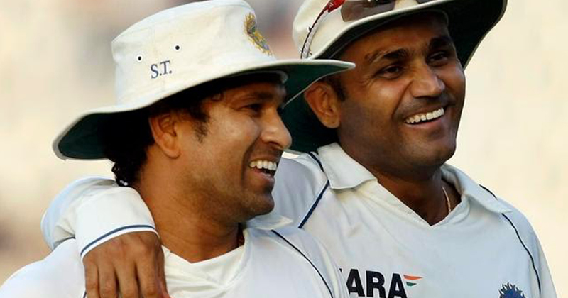 Sehwag and Sachin