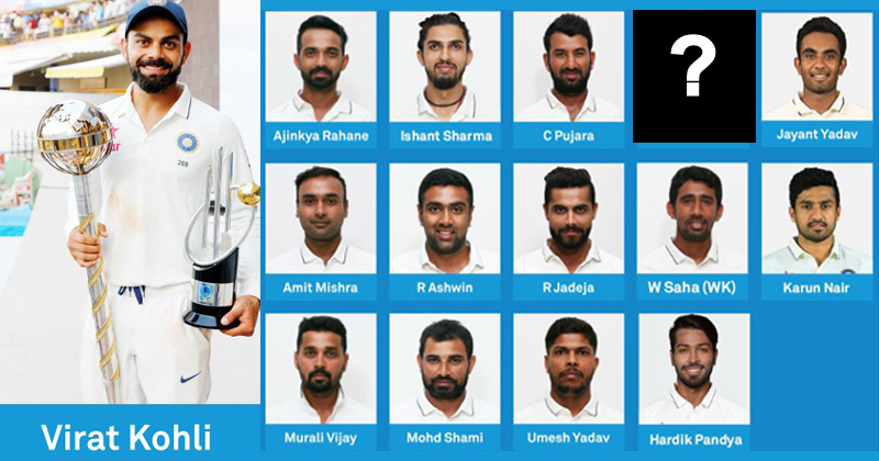 Indian Test Team
