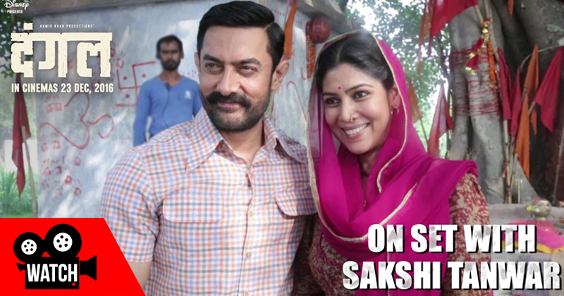 Sakshi Tanwar and Aamir Khan