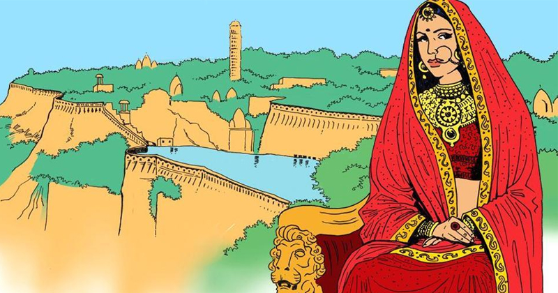 Rani Padmavati's City Chittorgarh