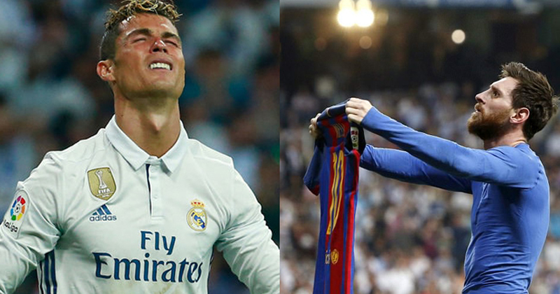 Lionel Messi and Cristiano Ronaldo
