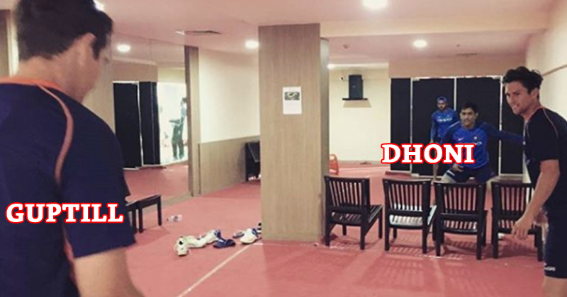 MS Dhoni And Martin Guptill Lock Horns In An Interesting Game