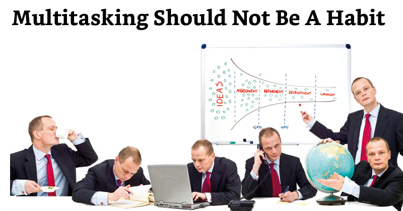 Multitasking at Office