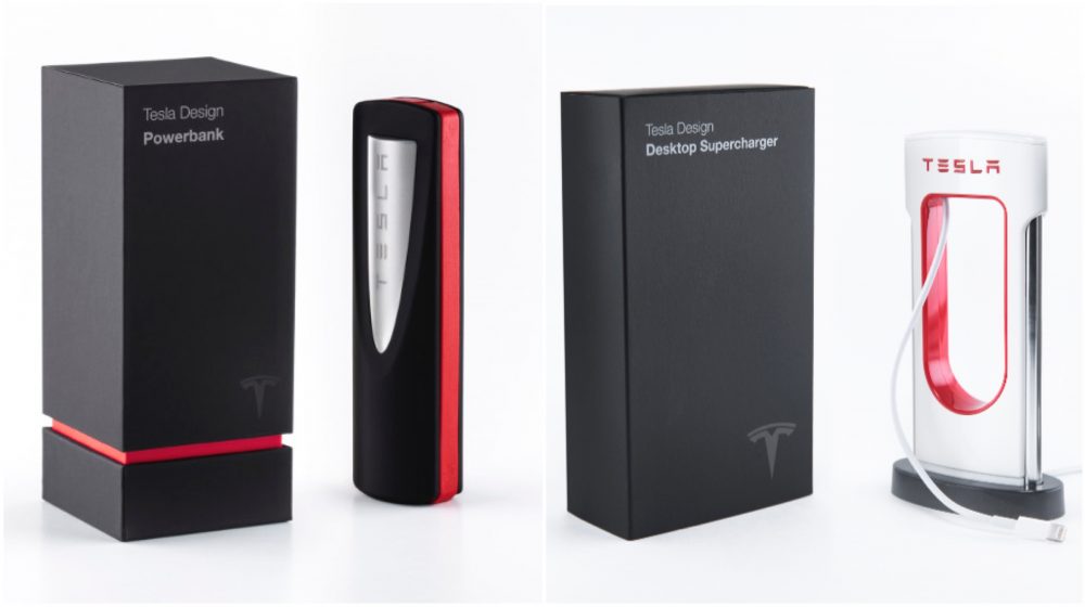 Tesla PowerBank and Desktop Supercharger