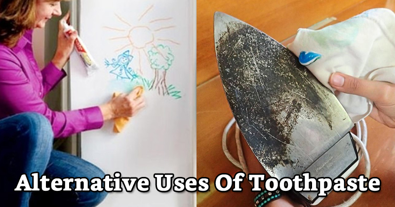 7 Amazing Alternative Uses Of Toothpaste Other Than Brushing Your Teeth!