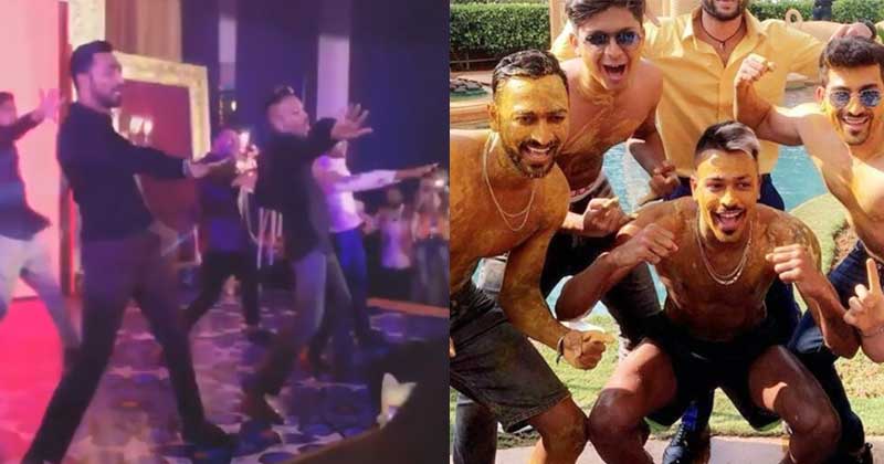 Hardik Pandya’s Insane Dance Steps At Brother Krunal’s Mehendi Function