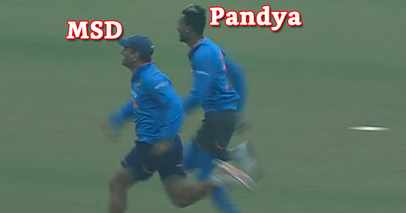 MS Dhoni Beats Hardik Pandya