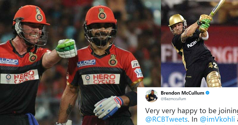 Brendon McCullum Excited About Joining Virat Kohli and AB de Villiersa