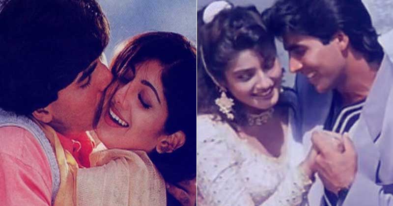 Shilpa Shetty Raveena Tandon Akshay kumar