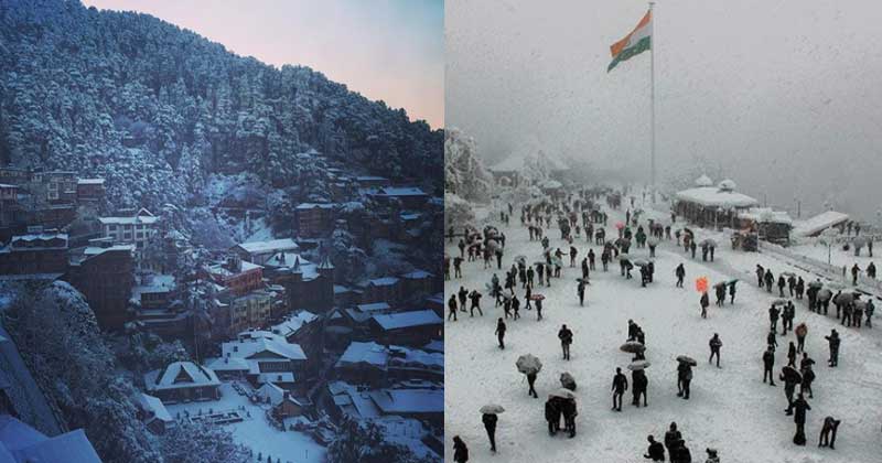 Shimla Snowfall