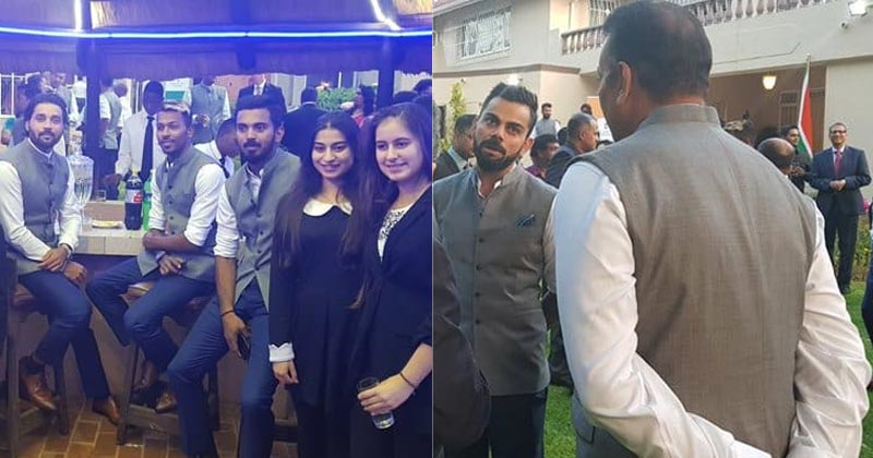 South Africa vs India Virat Kohli Co Visit Pays A Special Visit To Indian High Commission