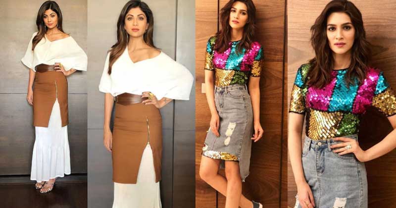 Kriti Sanon and Shilpa Shetty