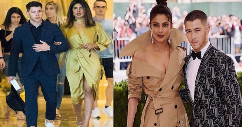 Priyanka Chopra and Nick Jonas