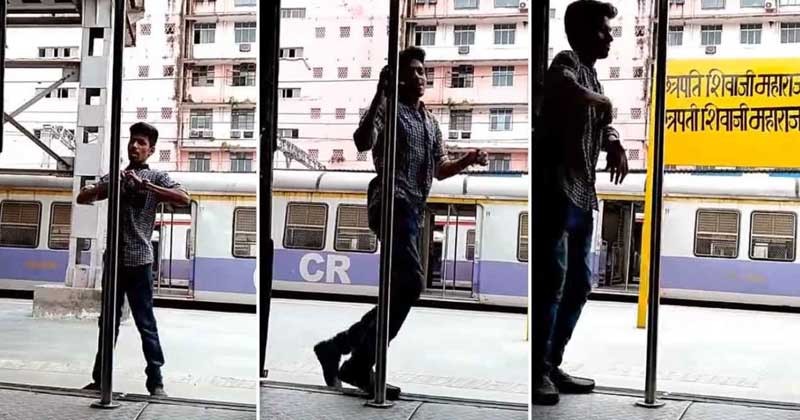 Mumbai doing the Kiki Challenge