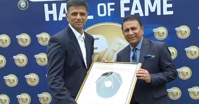 Rahul Dravid Hall of fame