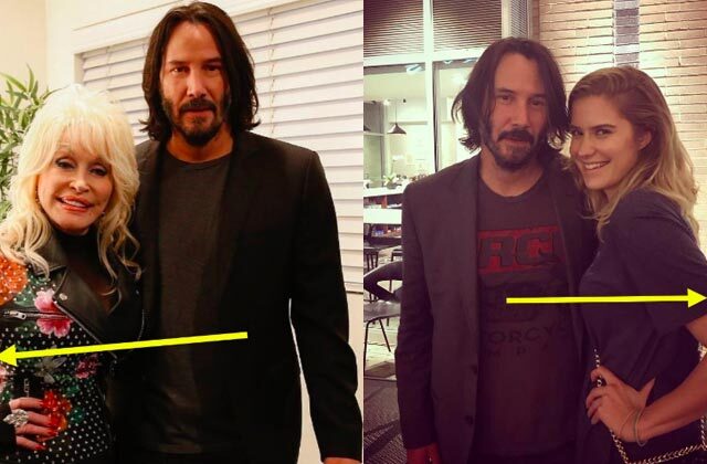 Keanu Reeves’ Hands-Off Photos With Women