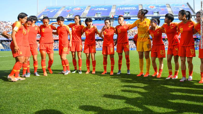 Women's soccer in China