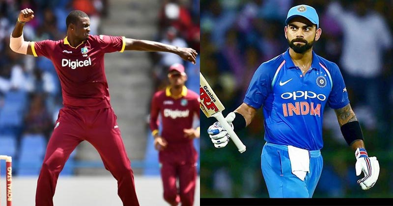 virat kohli vs west indies 2019