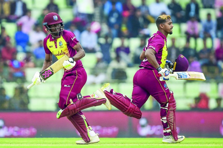 West Indies in T20s against India