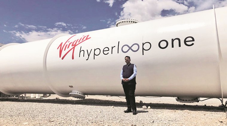 Pune Mumbai hyperloop