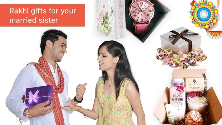 rakhi gifts for married sisters