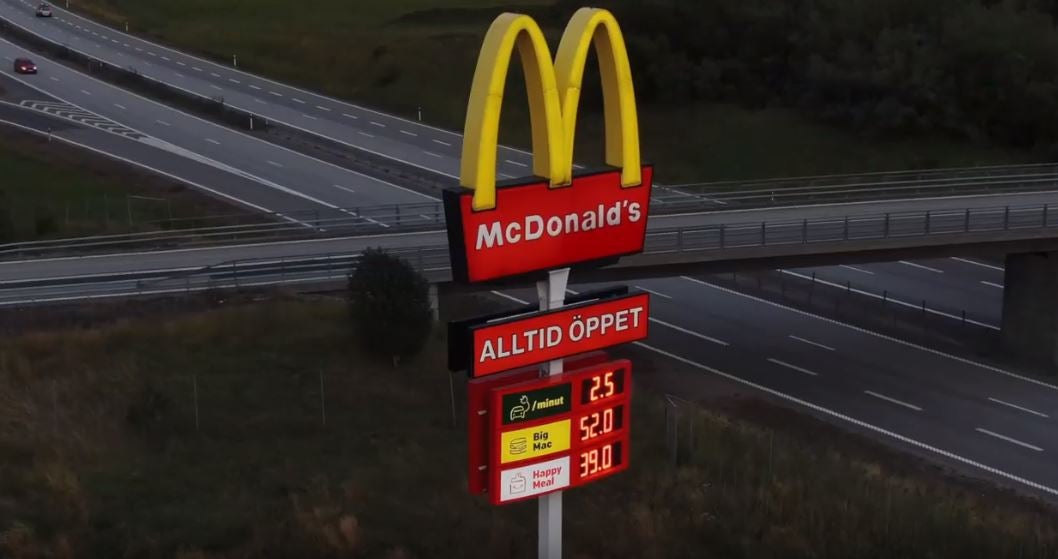 McDonald's in Sweden