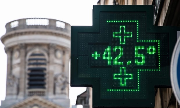 summer heatwave in France