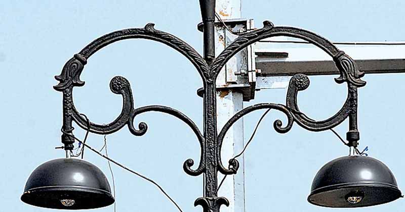 Streetlights in Jaipur