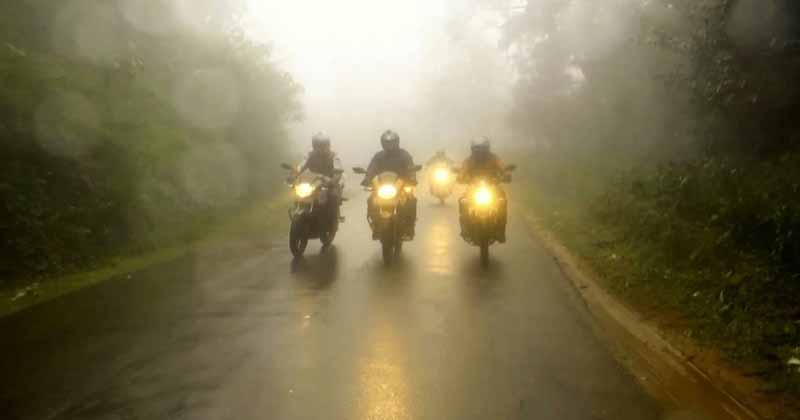 Two Wheeler Ride During Monsoons