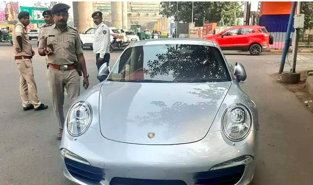 Porsche driver in Ahmedabad