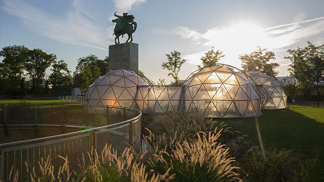 pollution pods at UN Climate summit