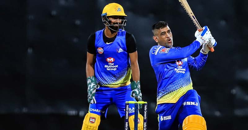 MS Dhoni Practice IPL 2020
