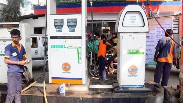 fuel prices in Delhi