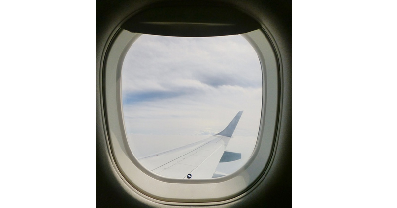 Hole In Airplane Window