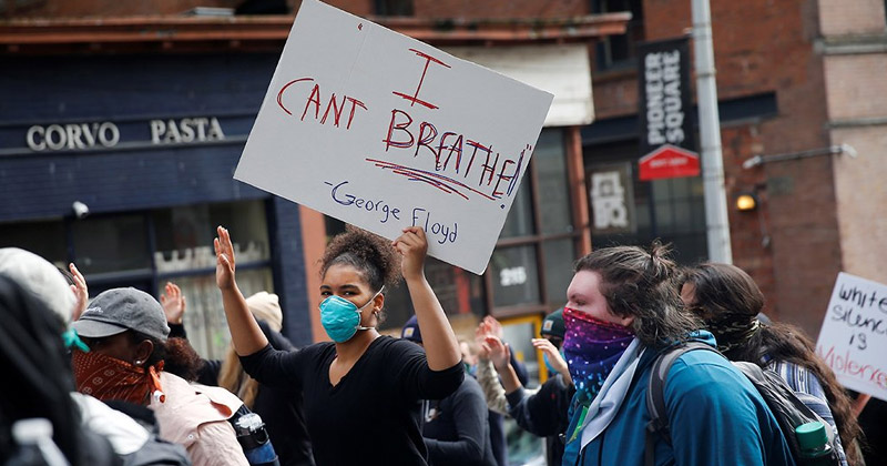 South Africa Protest George Floyd