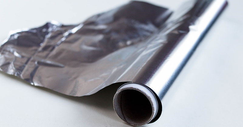 Why does aluminum foil have two different sides