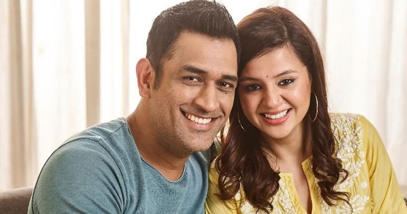sakshi dhoni on ms dhoni