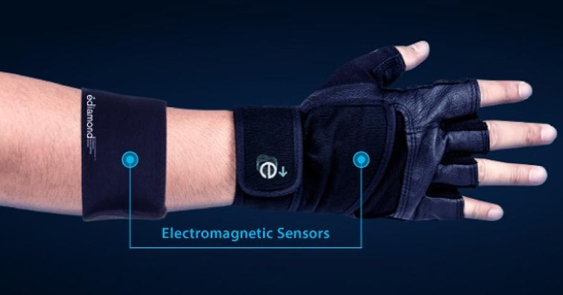 American University New Blood Sugar Tester Glove for Diabetic Patients