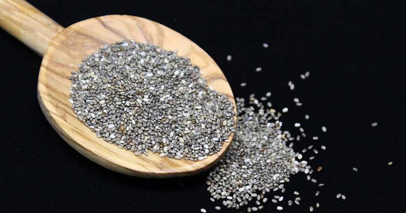 Spoon Full Of Chia Seeds | How To Use Chia Seeds