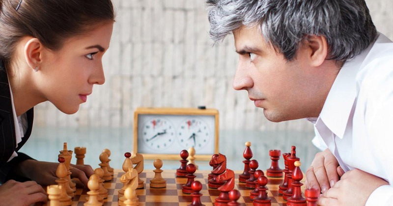 Do men play chess better than women