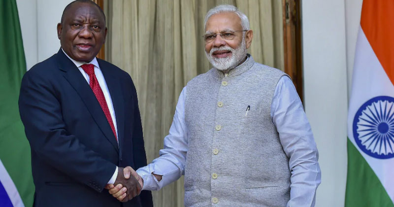 Modi and Ramaphosa