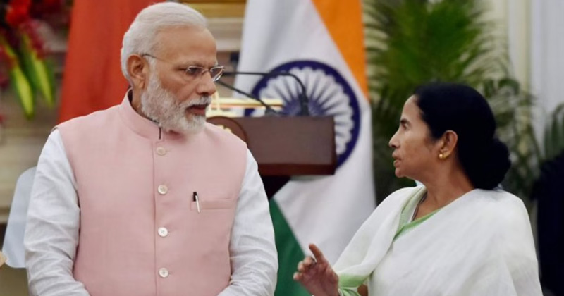 Mamata Banerjee and Narendra Modi
