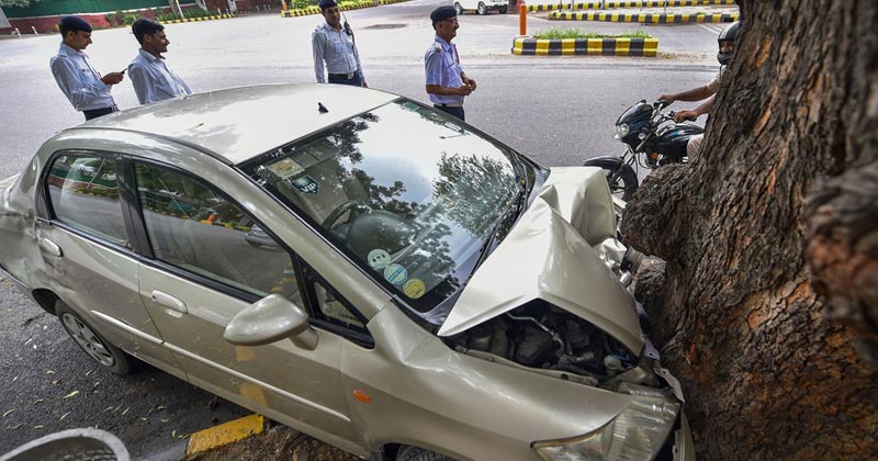 road accidents in Delhi in 2020