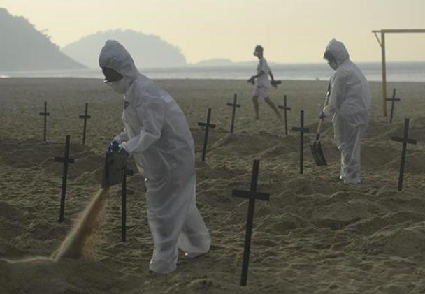 COVID cases in Brazil